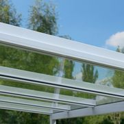 Glasdächer für Terrassenüberdachungen von WIEMER Sicht- und Sonnenschutz aus Zeitz
