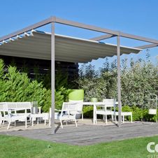 Terrassenüberdachung Pergotenda® von WIEMER Sicht- und Sonnenschutz aus Zeitz