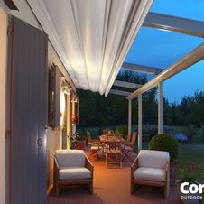 Terrassenüberdachung Pergotenda® von WIEMER Sicht- und Sonnenschutz aus Zeitz