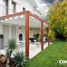 Terrassenüberdachung Pergotenda® von WIEMER Sicht- und Sonnenschutz aus Zeitz