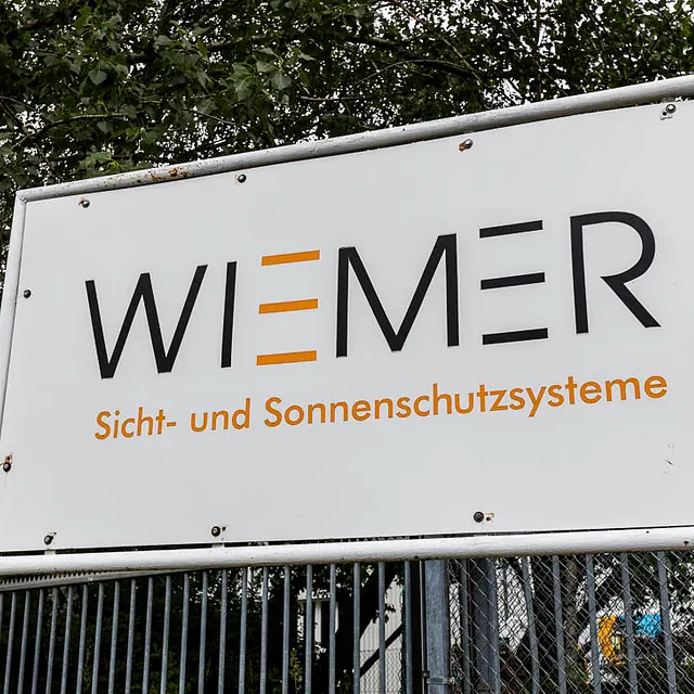 Wir stellen uns vor - WIEMER Sicht- und Sonnenschutz aus Zeitz