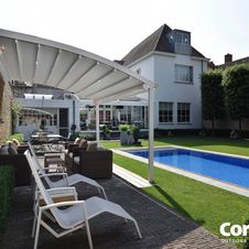 Terrassenüberdachung Pergotenda® von WIEMER Sicht- und Sonnenschutz aus Zeitz